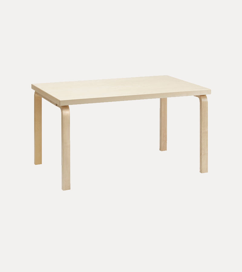 Aalto Rectangular Table 82B | 135 x 80 cm