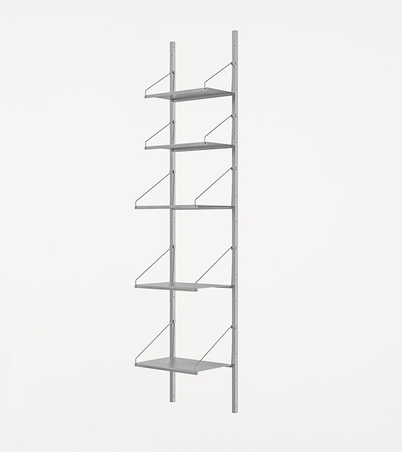 H1852 | W40 Section · Stainless Steel · Shelf Library
