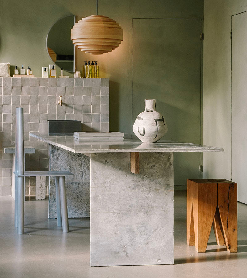 Mengel Concrete Dining Table – Kollekted By