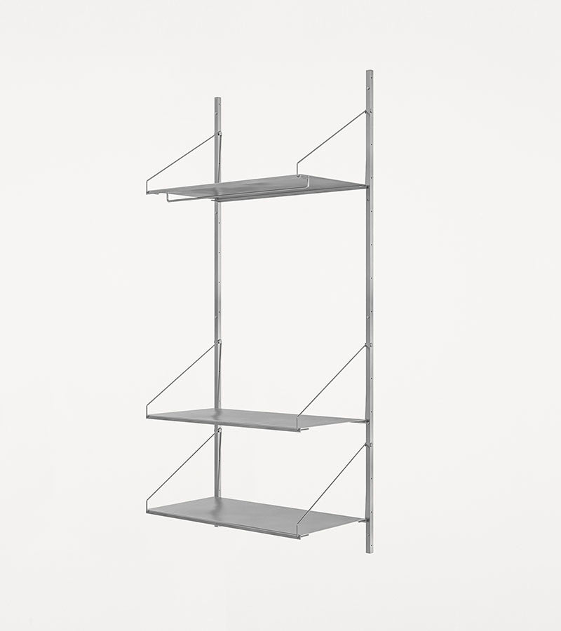H1852 | Hanger Section · Stainless Steel · Shelf Library