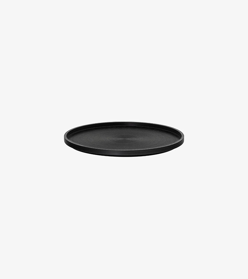 HRS123 Richlite Tray | 145 mm | Black