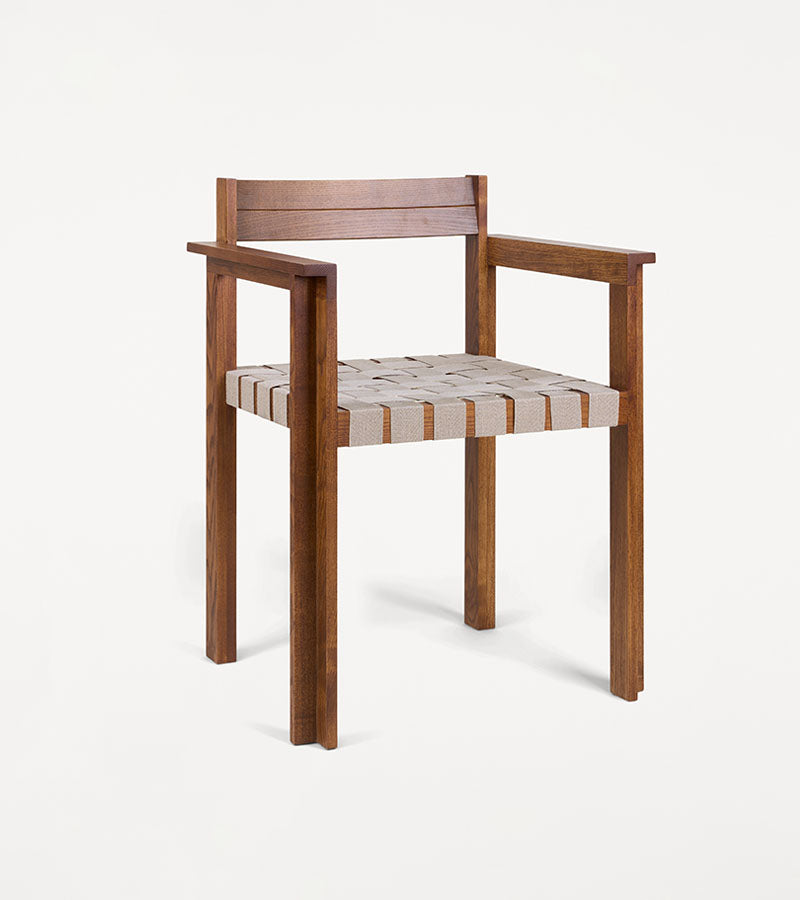 Symmetry Armrest Chair | Oat Fabrics