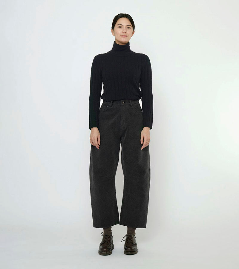Roll-Neck Longsleeves | Black
