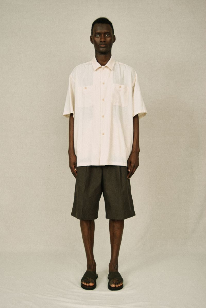 Utility Shirt S/S | Ecru
