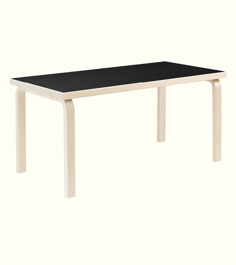 Alvar Aalto | Rectangular Table | Black