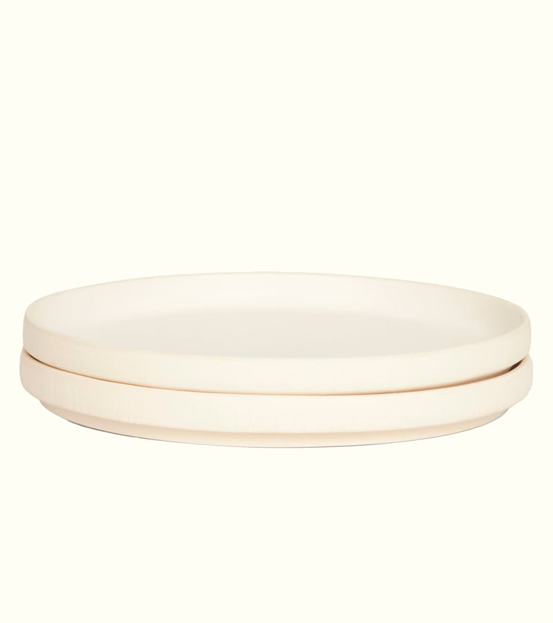 Otto Ceramic Plate  | Natural | Large