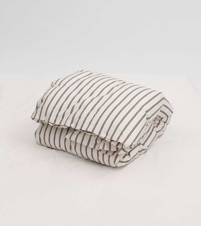 Percale Bedding | Hopper Stripes