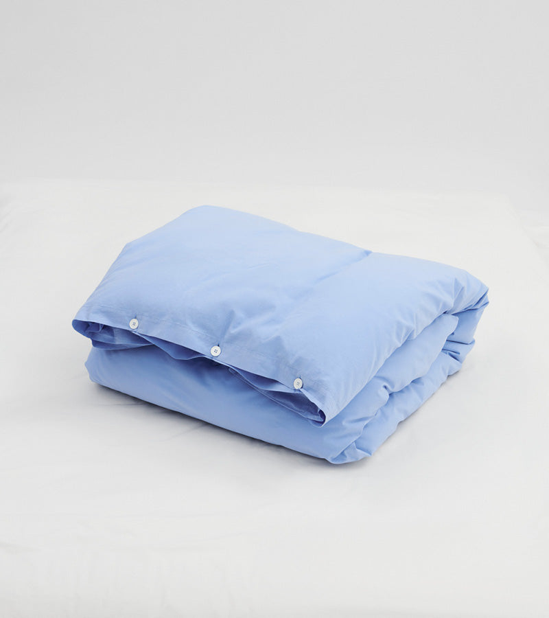 Percale Bedding • Island Blue