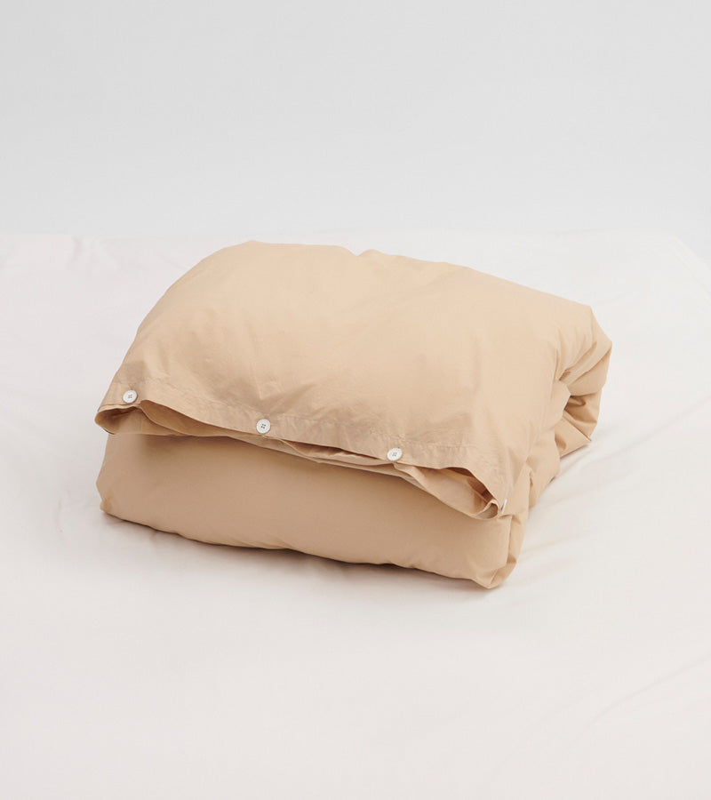 Percale Bedding | Sand Beige